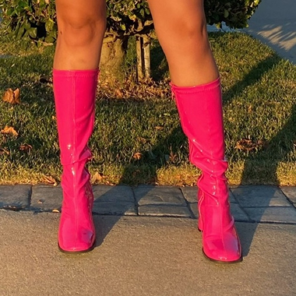 HOT PINK BOOTS (sold)